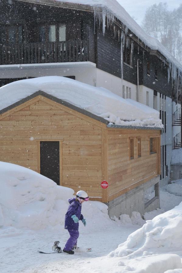 Hotel Valentin Pied Des Pistes Les Deux Alpes Bagian luar foto